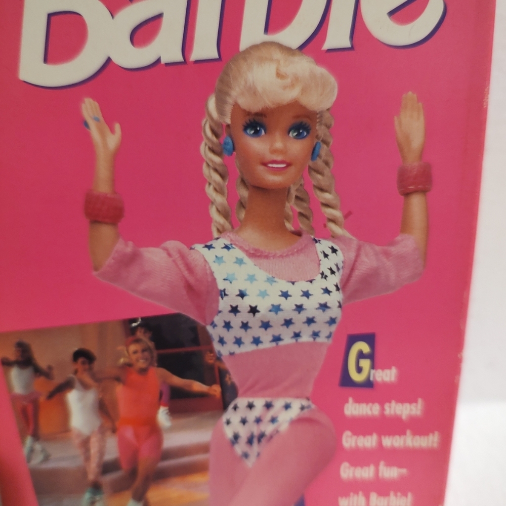 Dance with Barbie vintage VHS tape 1992. Looking Glass, 30 minutes Love Hewitt